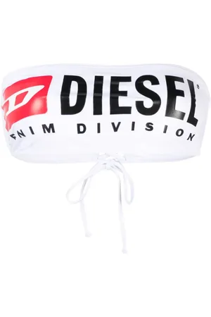 Diesel Top bikini con stampa
