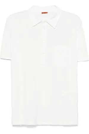 BARENA Polo in cotone con ricamo logo