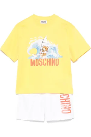 Moschino Set con shorts e logo