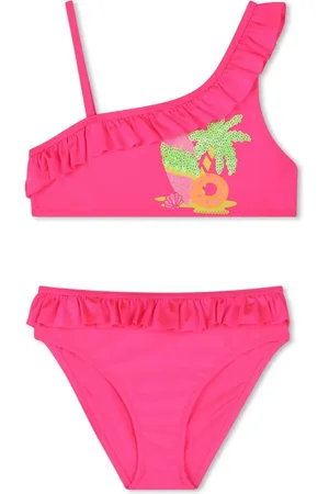 Billieblush Set bikini con ruches