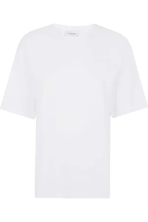 Sportmax T-shirt in cotone a maniche corte