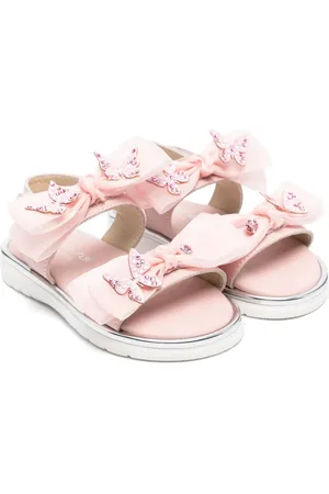 Babywalker Sandali con fiocco in organza
