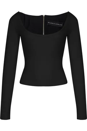 Gloria Coelho Top con scollo ampio