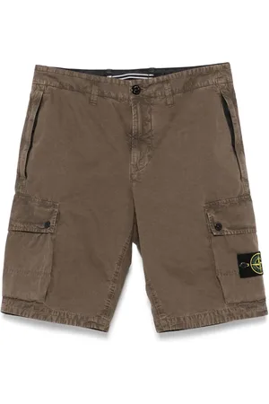 Stone Island Cargo corti in cotone biologico