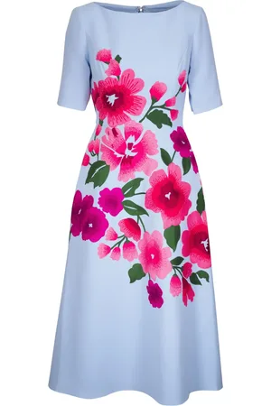 Carolina Herrera Abito midi a fiori