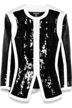Balmain Giacca con paillettes