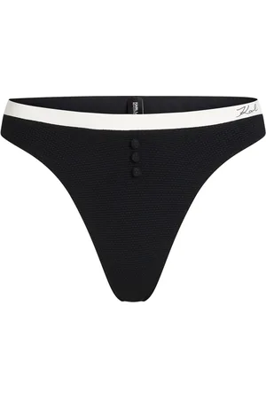 Karl Lagerfeld Slip bikini tinta unita