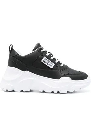 VERSACE Sneakers con design a inserti