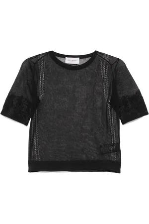 Ermanno Firenze T-shirt semi trasparente