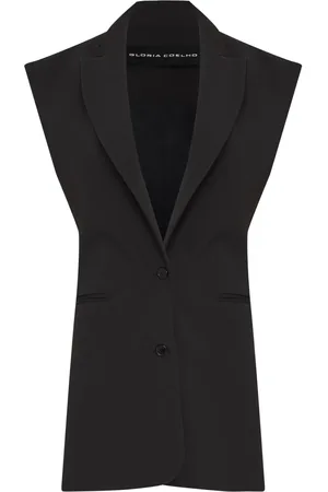 Gloria Coelho Gilet elasticizzato