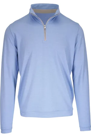 Peter Millar Polo con mezza zip