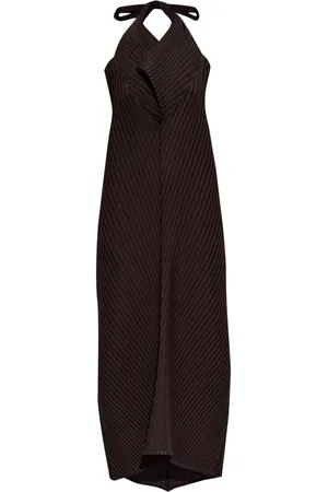 Issey Miyake Abito lungo plissettato