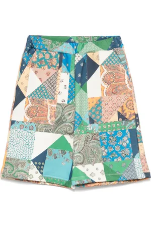 Etro Shorts con stampa patchwork