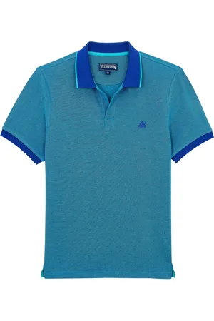 Vilebrequin Polo in cotone con ricamo logo