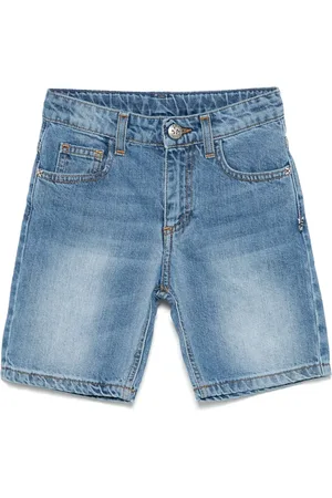 John Richmond Shorts denim con logo