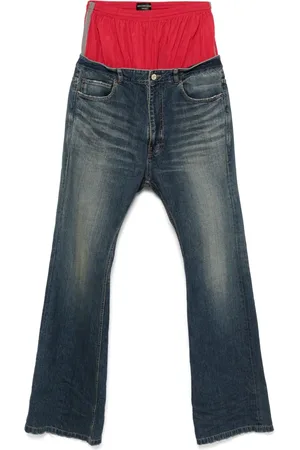 Balenciaga Jeans con design a pi?? strati