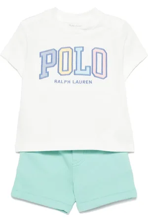 Ralph Lauren Set shorts con logo ricamato