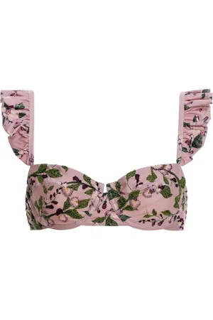 Agua by Agua Bendita Top bikini Kiwi Wisteria