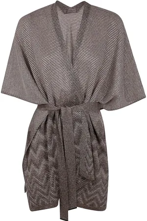 D.EXTERIOR Top in maglia con cintura