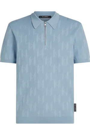 Karl Lagerfeld Polo con monogramma