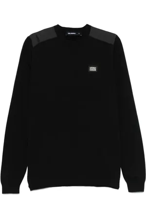 Karl Lagerfeld Maglione con applicazione logo