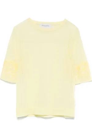 Ermanno Firenze T-shirt semi trasparente