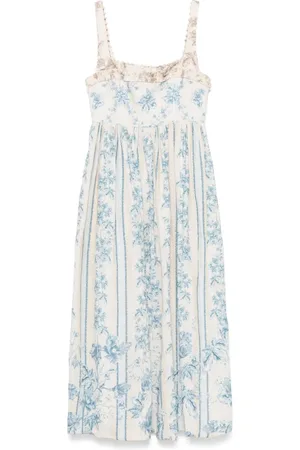 Agua by Agua Bendita Abito midi Barbara Bougainvillea