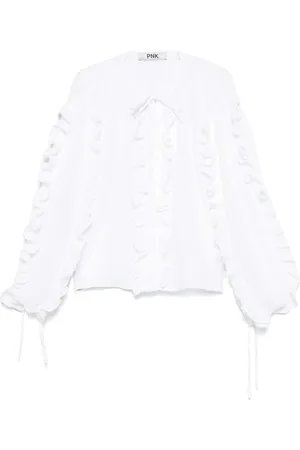 PNK Blusa con ruches