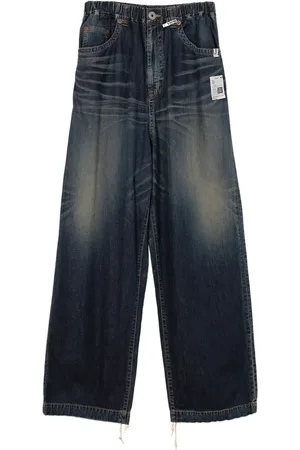 Maison Mihara Yasuhiro Jeans a gamba ampia