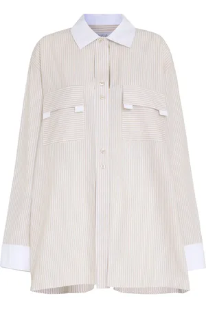 Gloria Coelho Camicia a righe in cotone