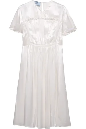 Prada Abito midi in raso