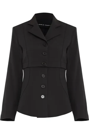 Gloria Coelho Blazer con orlo rimovibile