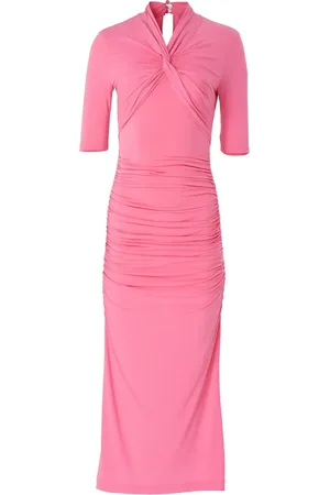 Carolina Herrera Abito midi con ruches