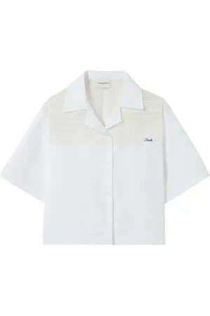 Claudie Pierlot Camicia con ricamo