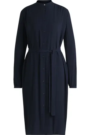 HUGO BOSS Abito midi con cintura