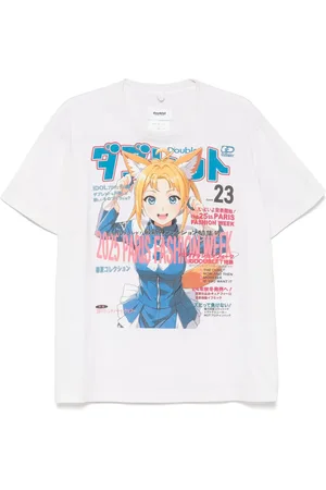 DOUBLET T-shirt con stampa anime