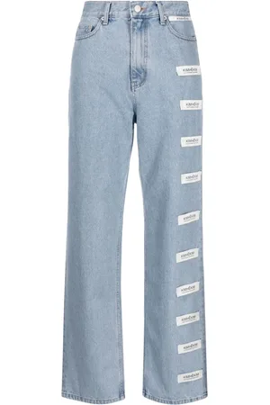 KIMHEKIM Jeans dritti con applicazione