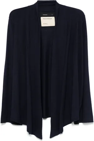 Frenckenberger Cardigan in maglia fine