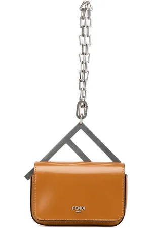 Fendi Borsa a mano Nano Bag F in pelle di vitello lucida 2010-2024