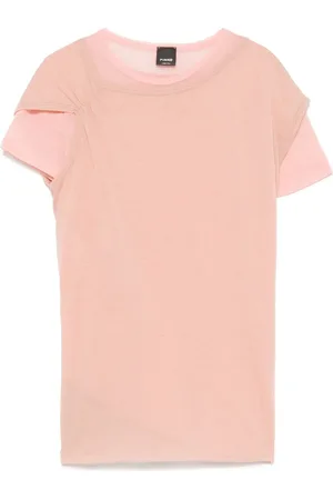 Pinko T-shirt con design a strati