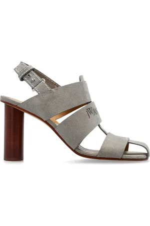 J.W.Anderson Sandali a gabbia in pelle scamosciata 95mm