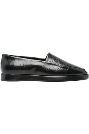 FEAR OF GOD Mocassini con effetto coccodrillo