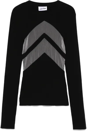 Jean Paul Gaultier Maglione con dettaglio chevron