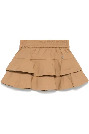 MONNALISA Shorts effetto gonna con balze