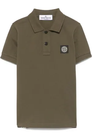 Stone Island Polo con motivo Compass