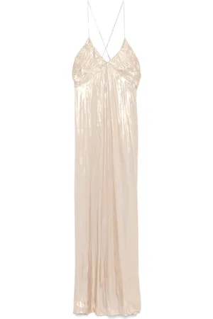 Zadig & Voltaire Abito midi metallizzato