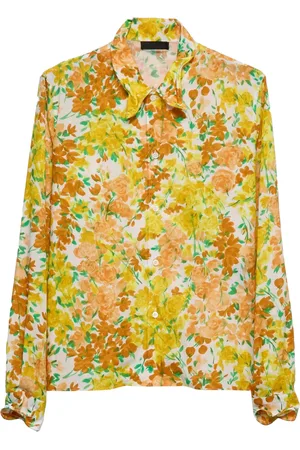 Prada Camicia in cotone a fiori