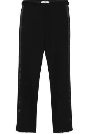 Lanvin Pantaloni con dettaglio a righe