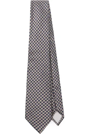 Giorgio Armani Cravatta in seta con effetto jacquard
