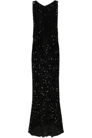 Elisabetta Franchi Abito lungo con paillettes
